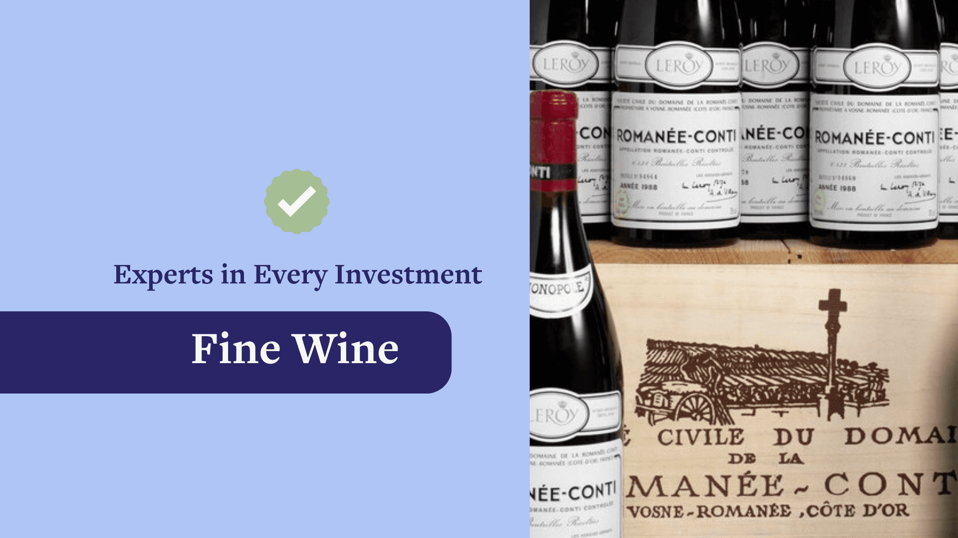 ✅ Experten in jeder Anlagekategorie:  Edler Wein